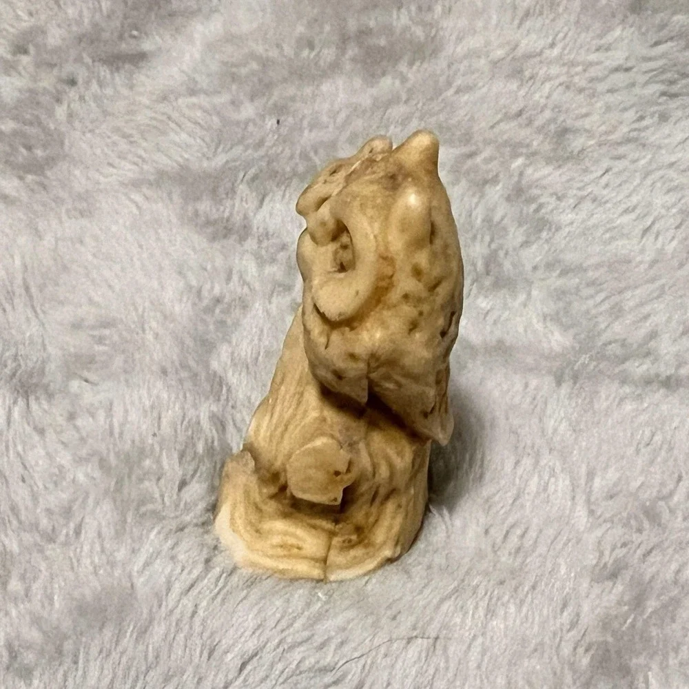 Owls Resin Pair italian Figurine Wony Ltd Italy 2.5